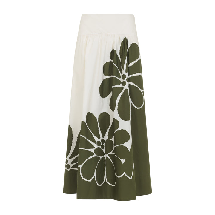 Farm Rio Midi skirts - Verde | a4e8722ab71b5ecdeb19025b57a1d63b9acd47b0