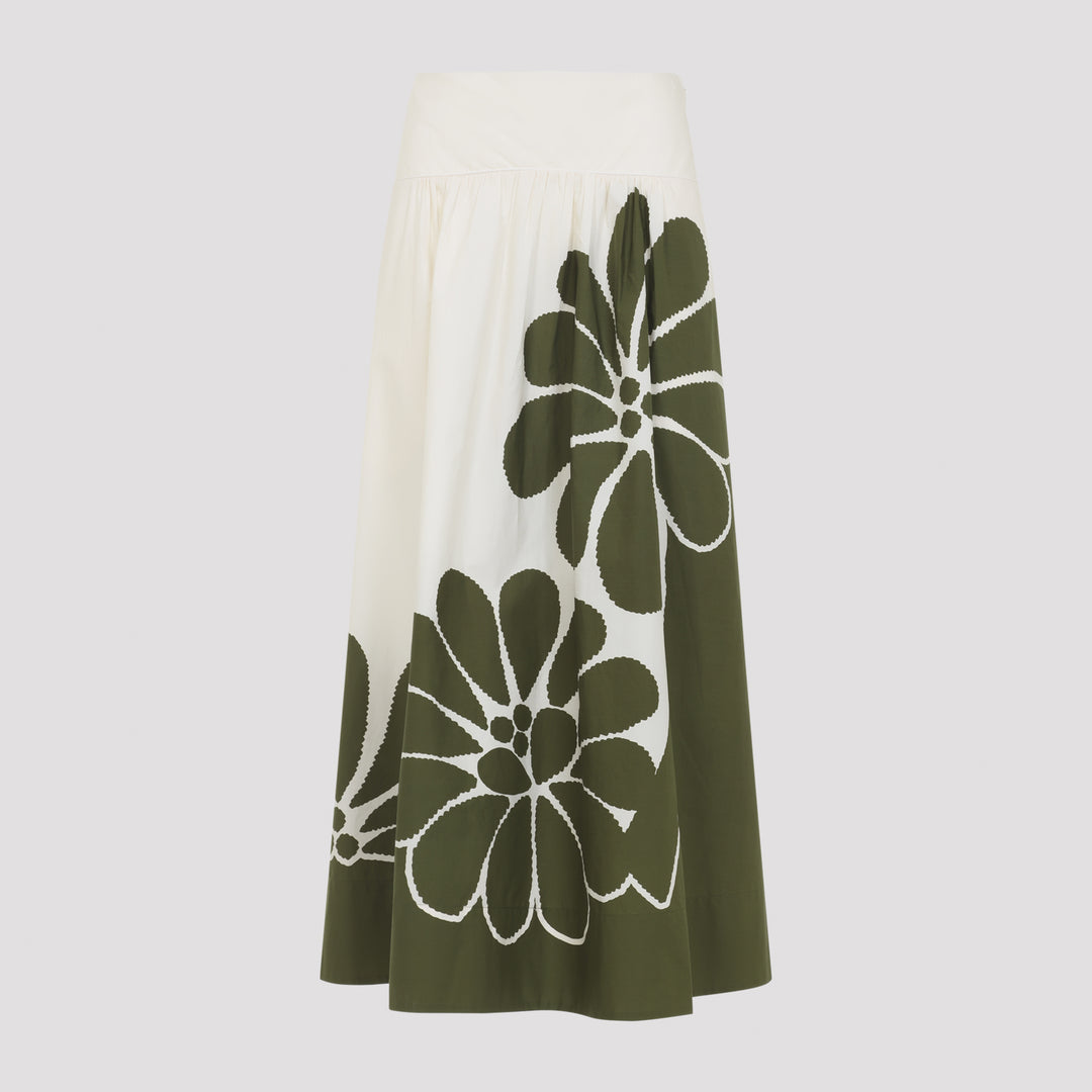 Farm Rio Midi skirts - Verde | b414c637c697c9b0f7fdc7fc0ec878ecb6b3392d