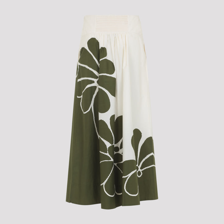 Farm Rio Midi skirts - Verde | bc38fd3e52c1f951a2649cd5e203b94334a66c2c