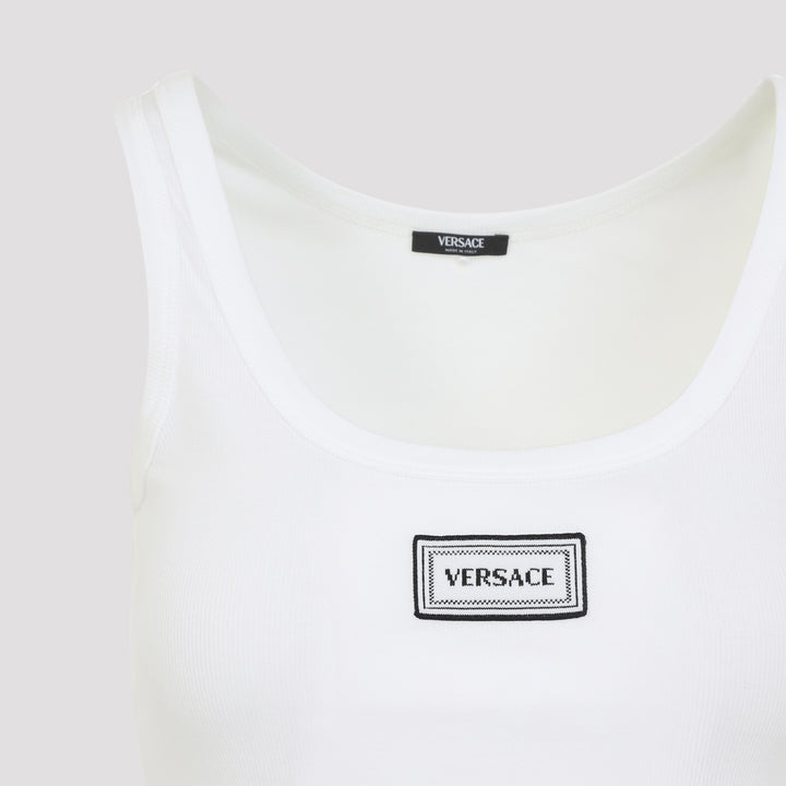 Versace Top - Bianco | d7503b095d49163ebcd7e96a9622878465c8a286