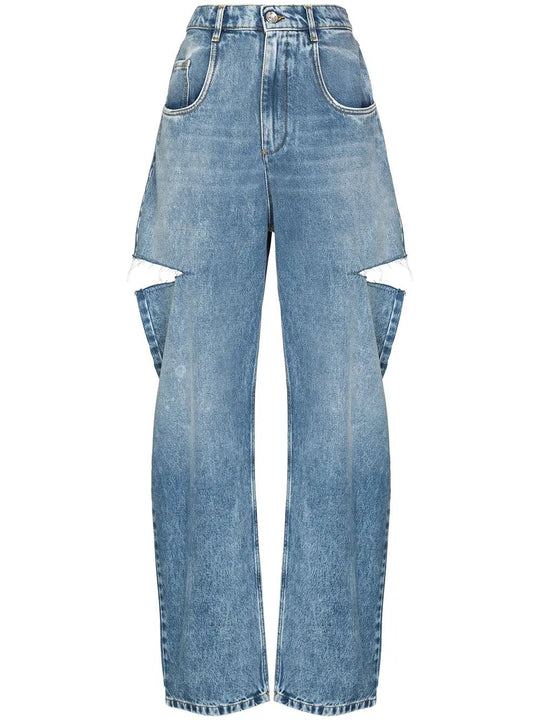 Jeans Ampi Strappati