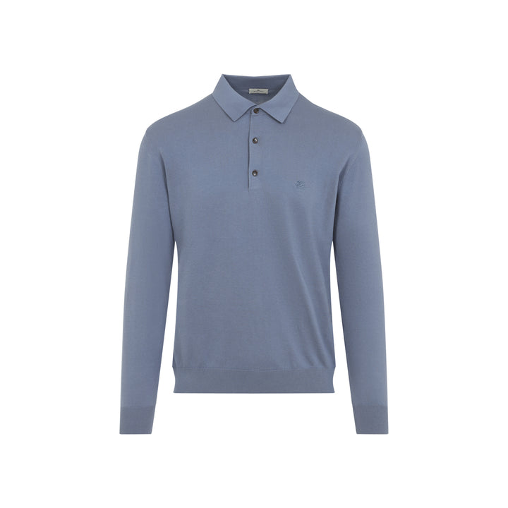 Etro Polo neck - Blu | 6765f9d475c7d49b355a7045636b565eb4e718d0