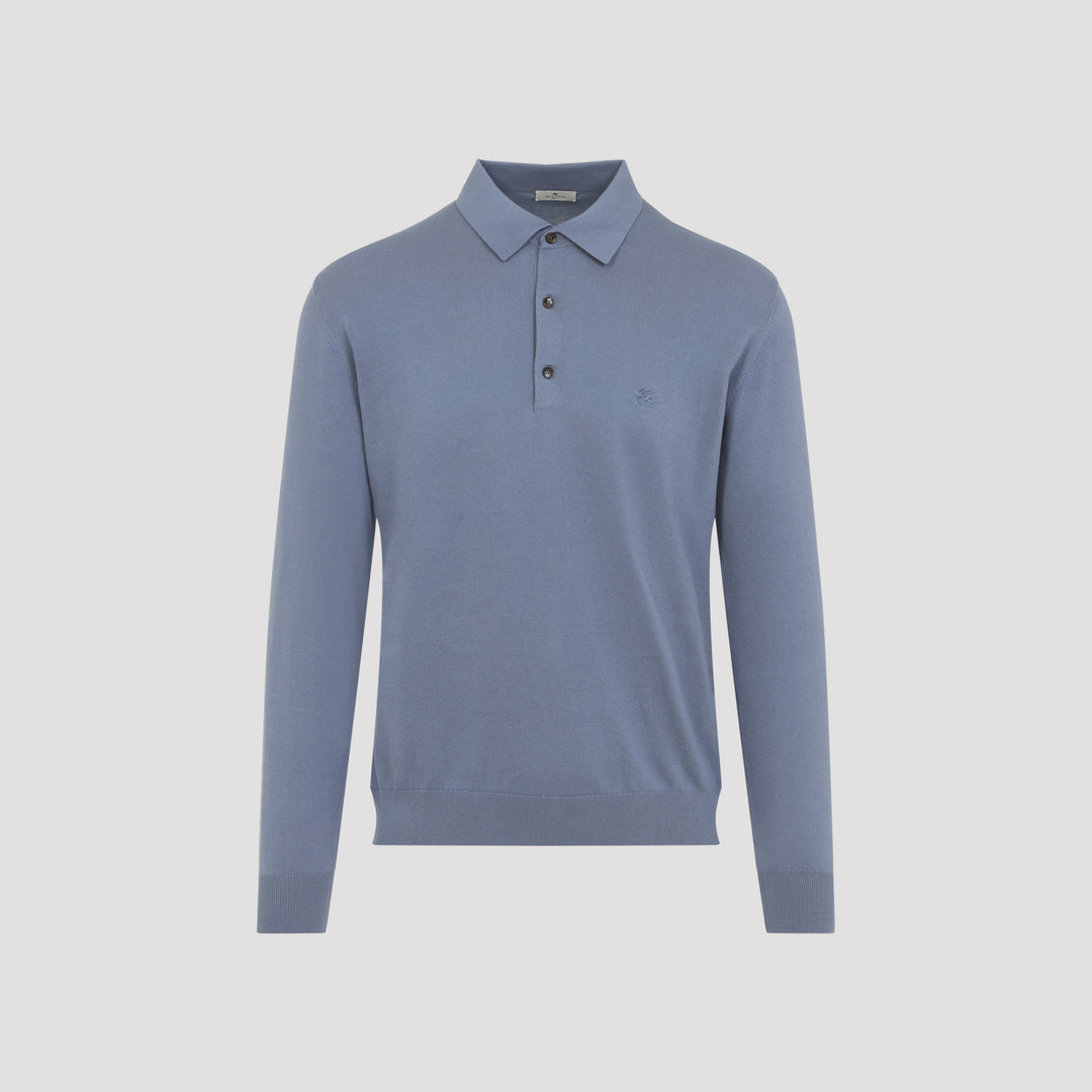 Etro Polo neck - Blu | 31a3184f42440f35c764b06996f9ba570e5b0434