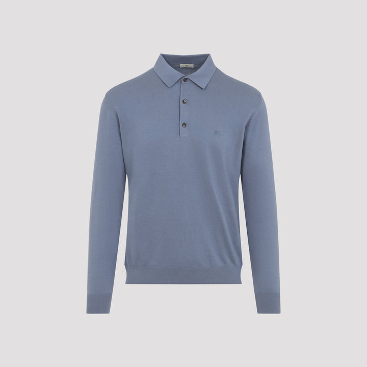 Etro Polo neck - Blu | 31a3184f42440f35c764b06996f9ba570e5b0434