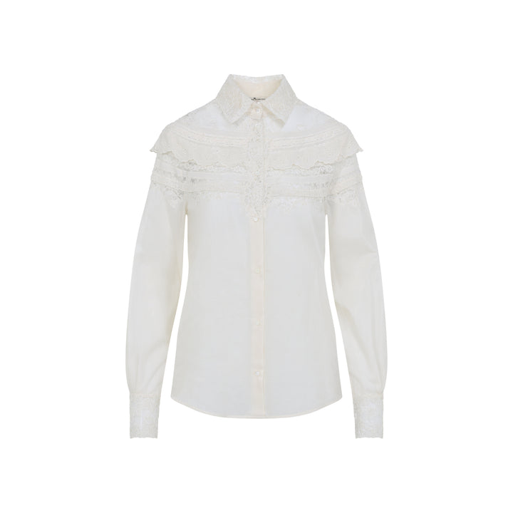 Ermanno Scervino Shirts - Bianco | 9fb8bb0a4c1bd71174e3cc61544a1887b18f708d