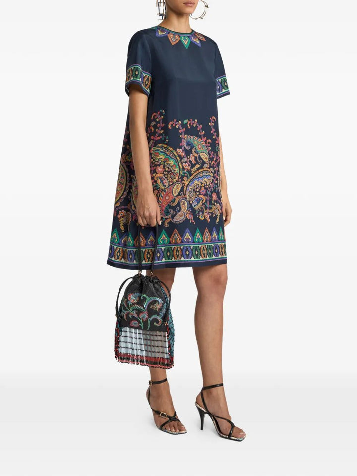 Etro Mini dresses - Blu | d2cc2f02920ba965ce7fe14cf0188ec0b8229d9c