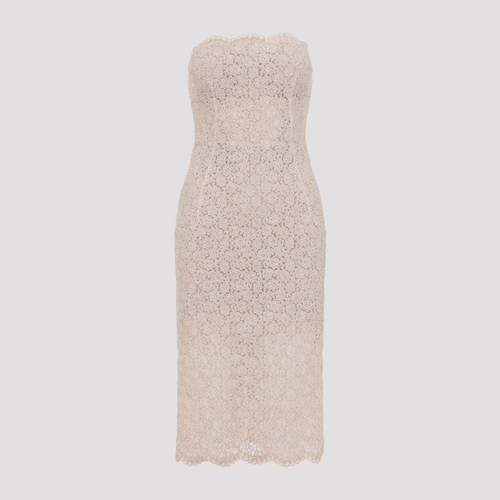 Ermanno Scervino Midi dresses - Nude & Neutrals | 8ae107f2e028c1928176ce93fecbb7c33f7b6ccd