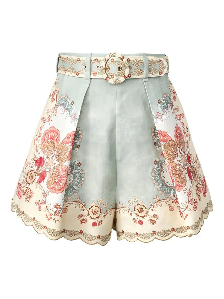 Zimmermann Short - Verde | 706f8bbfa9c795e49b04bfa82d79e0643fc9db76