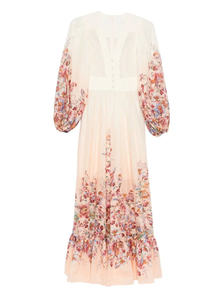 Zimmermann Long dresses - Nude & Neutrals | 5fe446e20a2a9414b6b8d172416ee68d55ff047e