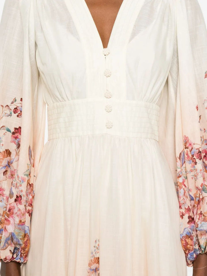 Zimmermann Long dresses - Nude & Neutrals | bb27d98f7ec3834976f34bcf433bb286c7edda54