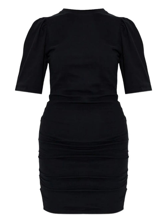 Abito Mylda In Cotone Con Arricciature