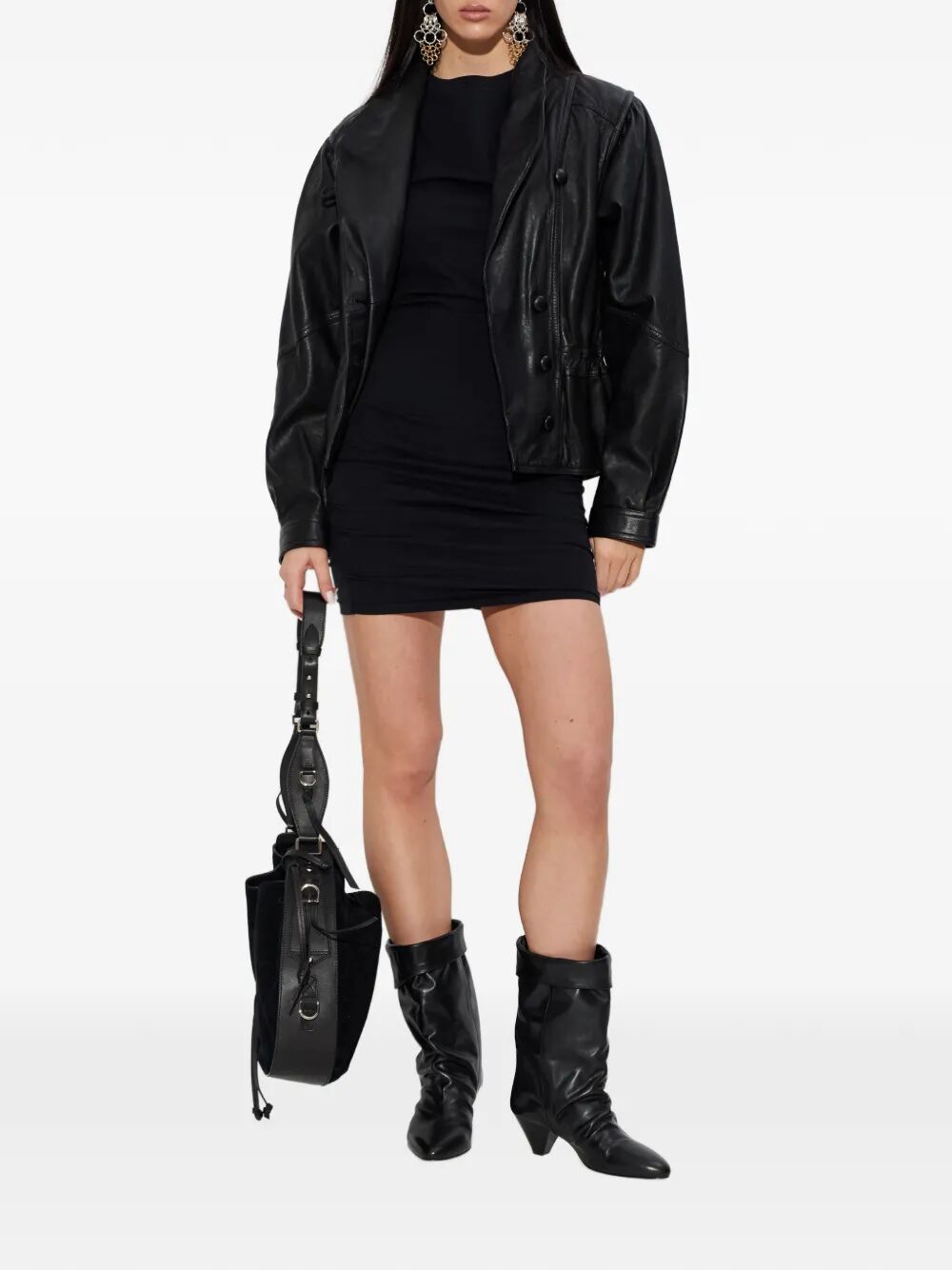 Isabel Marant Mini dresses - Nero | 7989d44ce0e564d4b8f993e0886ccff14c0d4c47