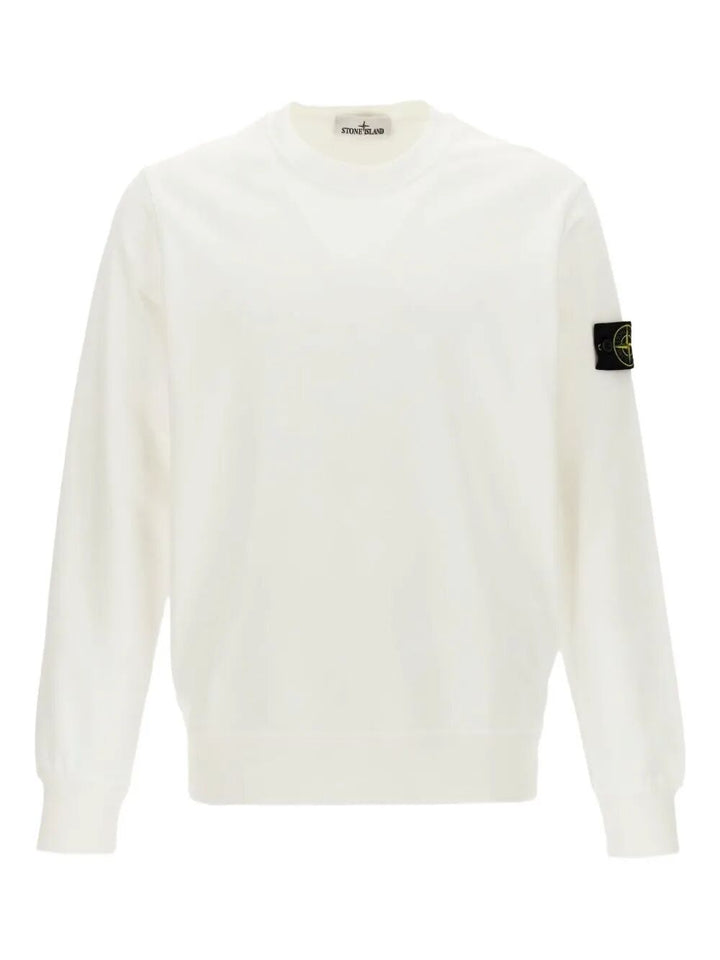 Stone Island Round neck - Bianco | e92198b102cc2a314d634752fbb98dfc42327e43