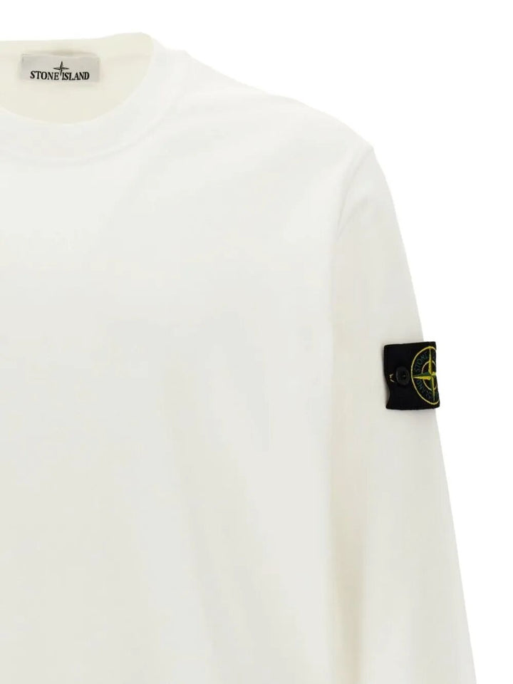 Stone Island Round neck - Bianco | 74bd9e921017543464bbc37abadf0391a1206532
