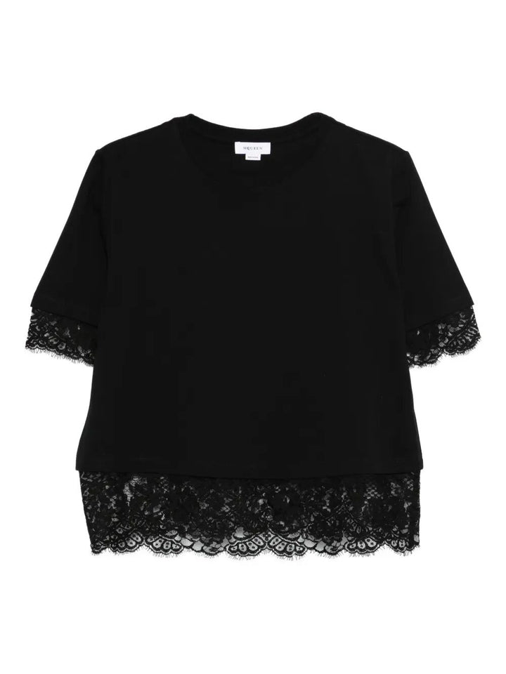Alexander Mcqueen T-SHIRT - Nero | 91dc7cb7d1eae461fa98f18f4c8aab8d51d7819f