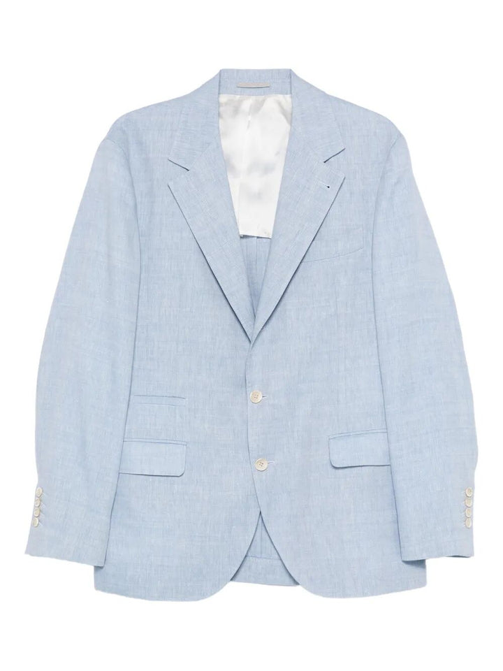 Brunello Cucinelli Blazer - Blu | 9537dc63c8fa5f486b6a5de15f305ddd2bbc5ac2