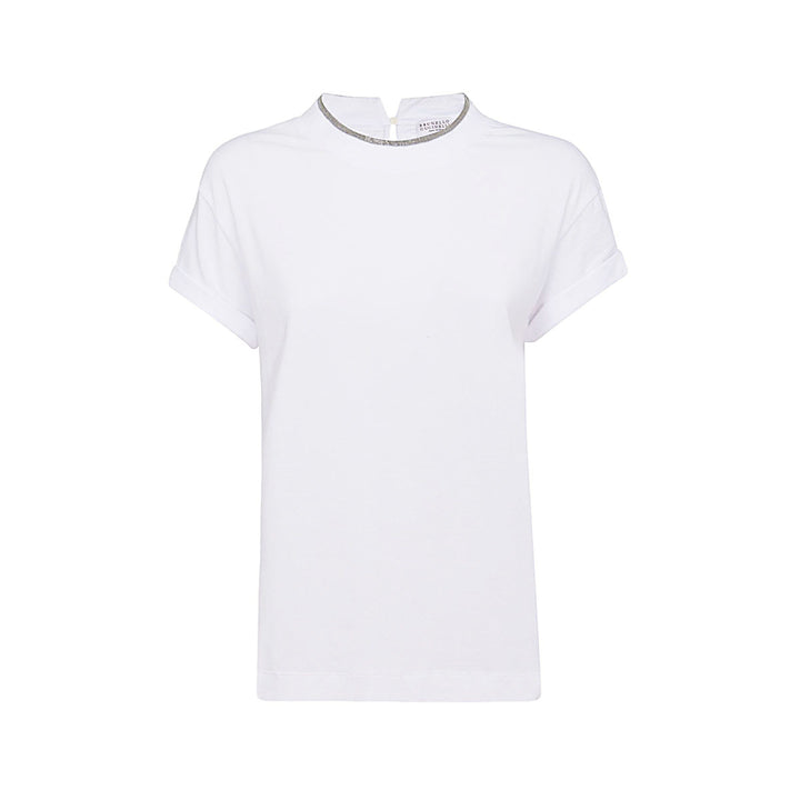 Brunello Cucinelli T-shirts and Polos - BIANCO | 0e0cc5b2bedc92faba70148aa32cd240a55c117e