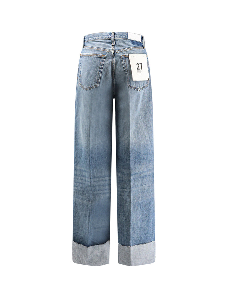 Re/Done Jeans - Blue and green | 93f8607a838edbd35ef090f70d09912b030c06bd