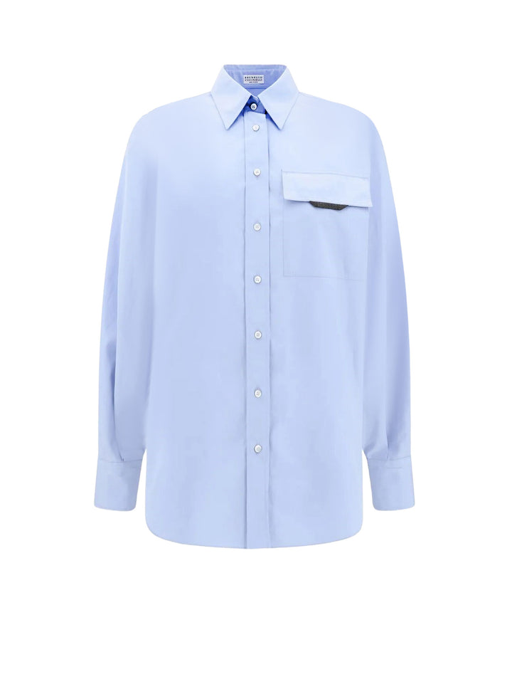 Brunello Cucinelli Shirts - Blu e Verdi | e76adab15aa0851857d278bad166d659986959ab