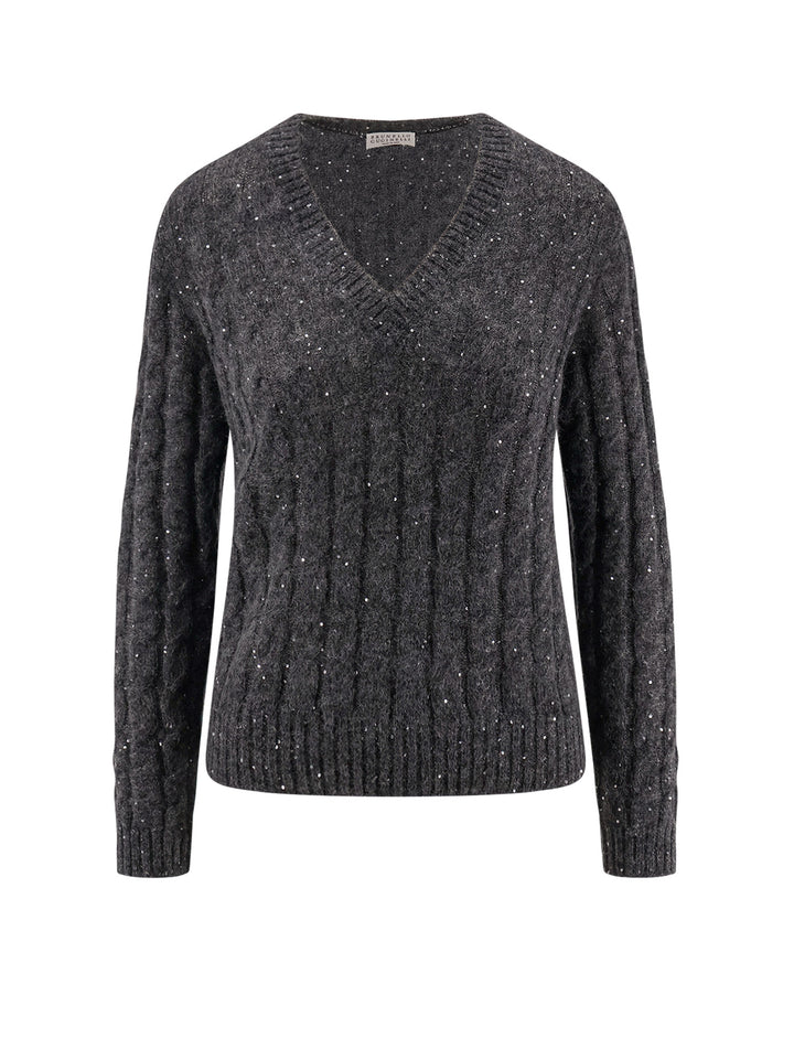 Brunello Cucinelli Sweaters - Blacks and greys | facbbcf17fdc3ba54e4ecd7d2f5ace0be5958979
