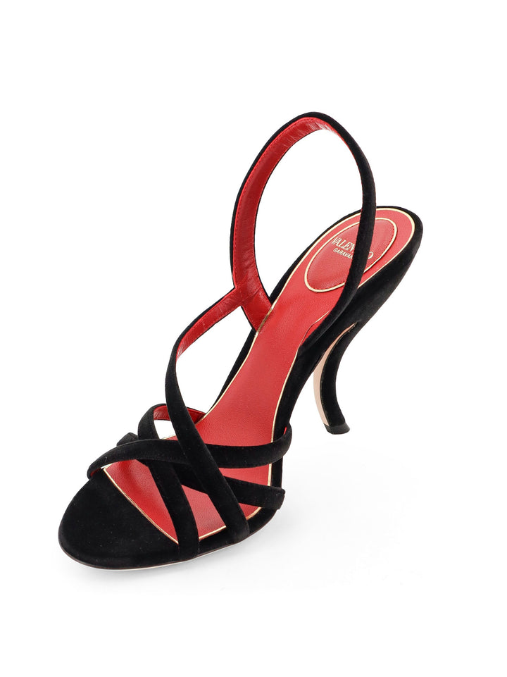 Valentino Garavani Sandals - Blacks and greys | 090a32bd8f3a2c0f6727e9c6e1d0cb6ce9add28e