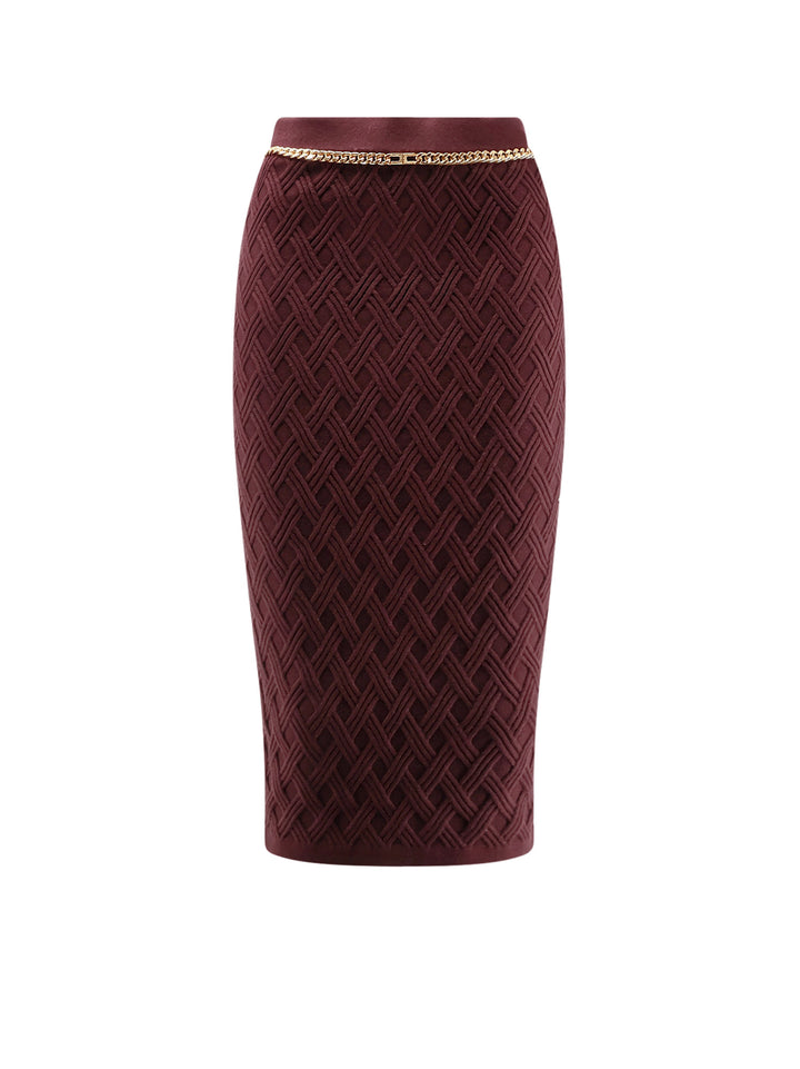 Elisabetta Franchi Skirts - Merlot | 8539c4f7626cea708b4fee09eb5d642591d461c0