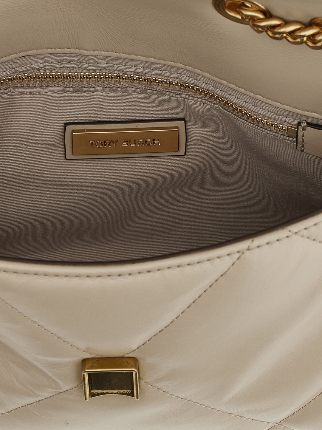 Tory Burch Kira Diamond Quilted Borse a Tracolla - Bianco | 87e674660340ec102e405541c9253cbd66b16c86