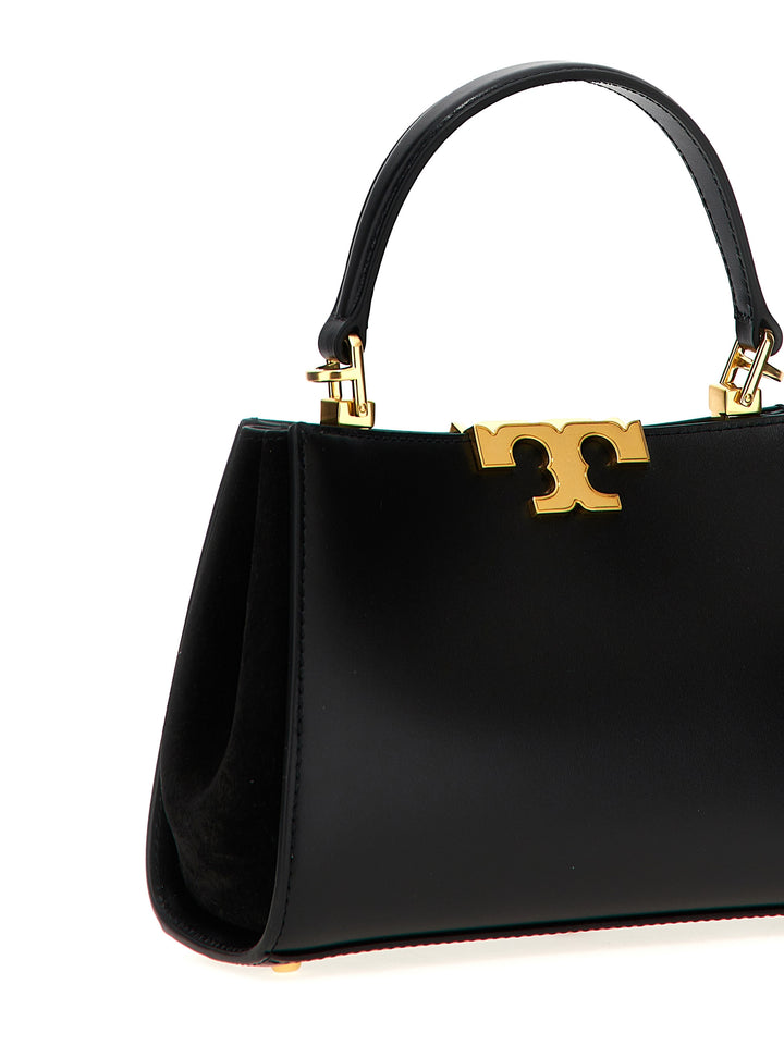 Tory Burch Eleanor Mini Satchel Borse a Mano - Nero | d88660380d863a5d2d0dcd3ac06323ec5ea9644f