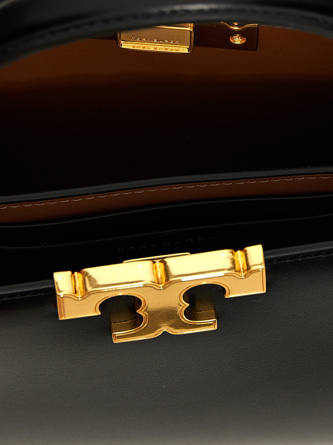 Tory Burch Eleanor Mini Satchel Borse a Mano - Nero | 5fed247594876af45db3b2c807978f598040efa4