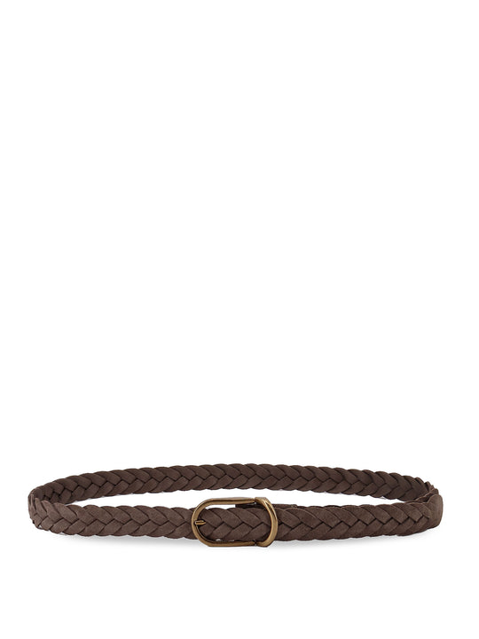 Suede Woven Belt