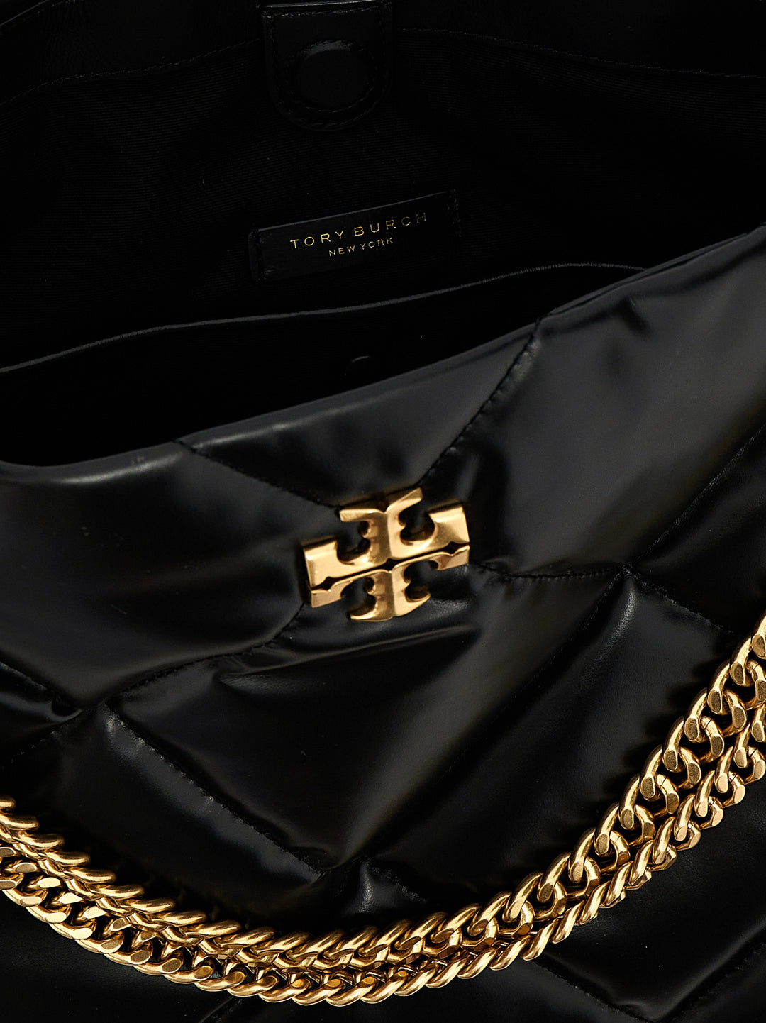 Tory Burch Kira Diamond Quilt Hobo Tote - Nero | 313aa6a64ba7ce1112b04f7bb48cbde5f3d29b52