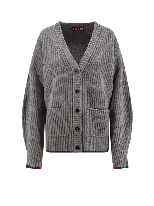 Ribbed Wool Cardigan