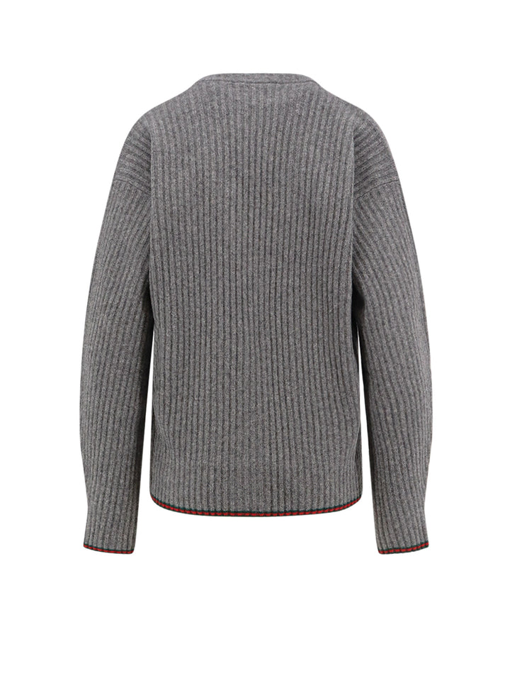 Gucci Sweaters - DUSTY DARK GREY/MC | 81d4386a0e2f00a6ccb744e0d636cadb6bc62a61