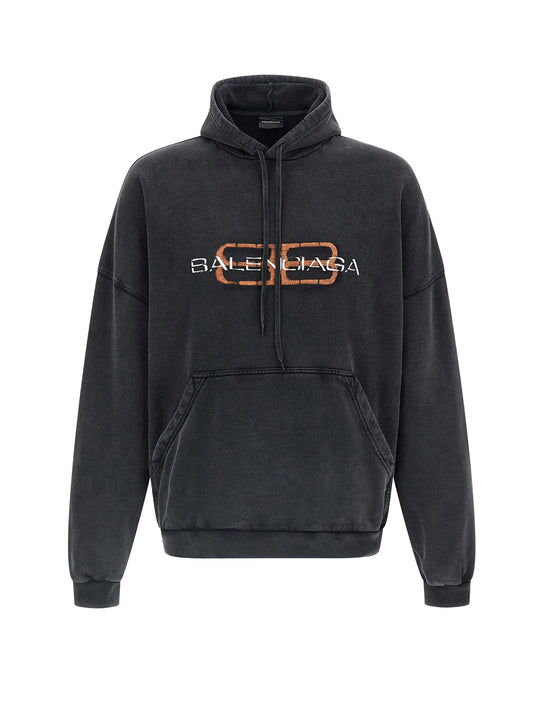Cotton Hooded Sweatshirt