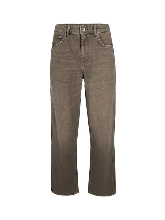 Jeans With Rewashed Effect