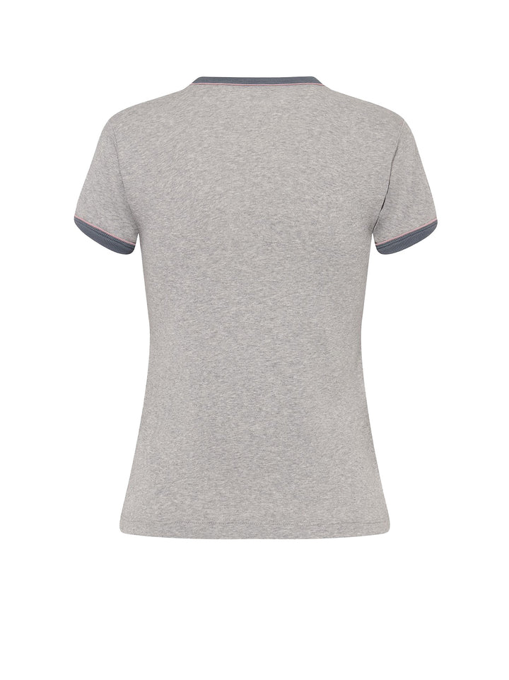 Chloè T-shirts and Polos - Naturalgrey | e977e1417e3102f2d693e574238b6b628bf266fd