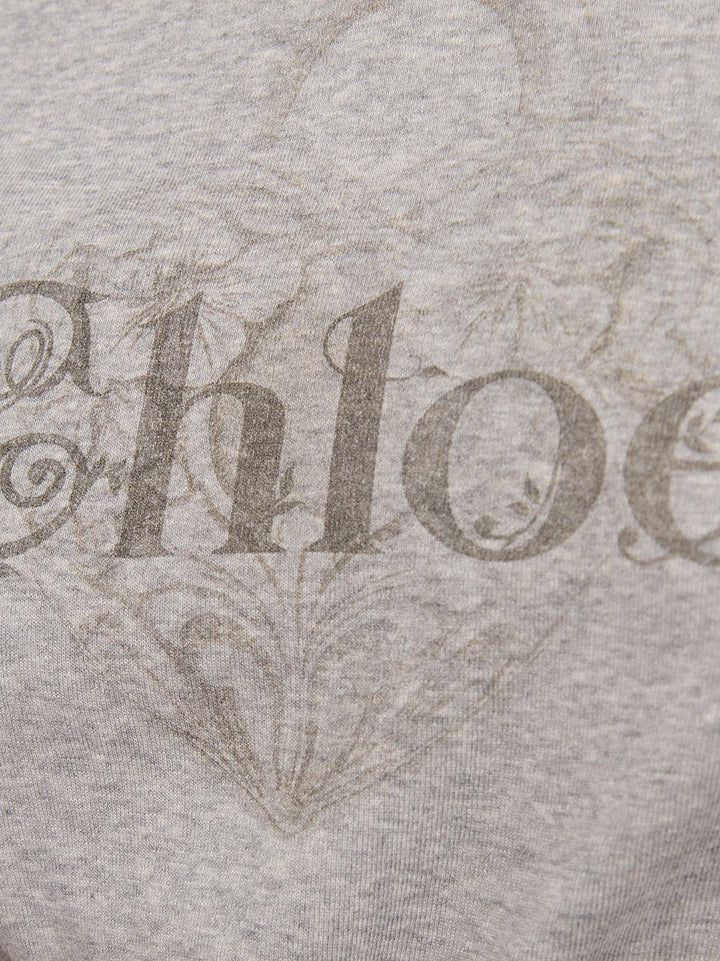 Chloè T-shirts and Polos - Naturalgrey | 2e18392bc4ecf6a23b6abd07925bb175f1f03679