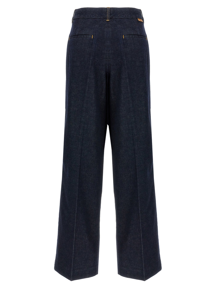 Zimmermann Illustration Denim Jeans - Blu | f499334fa7368967463efdcc76166f92d68b3c2d