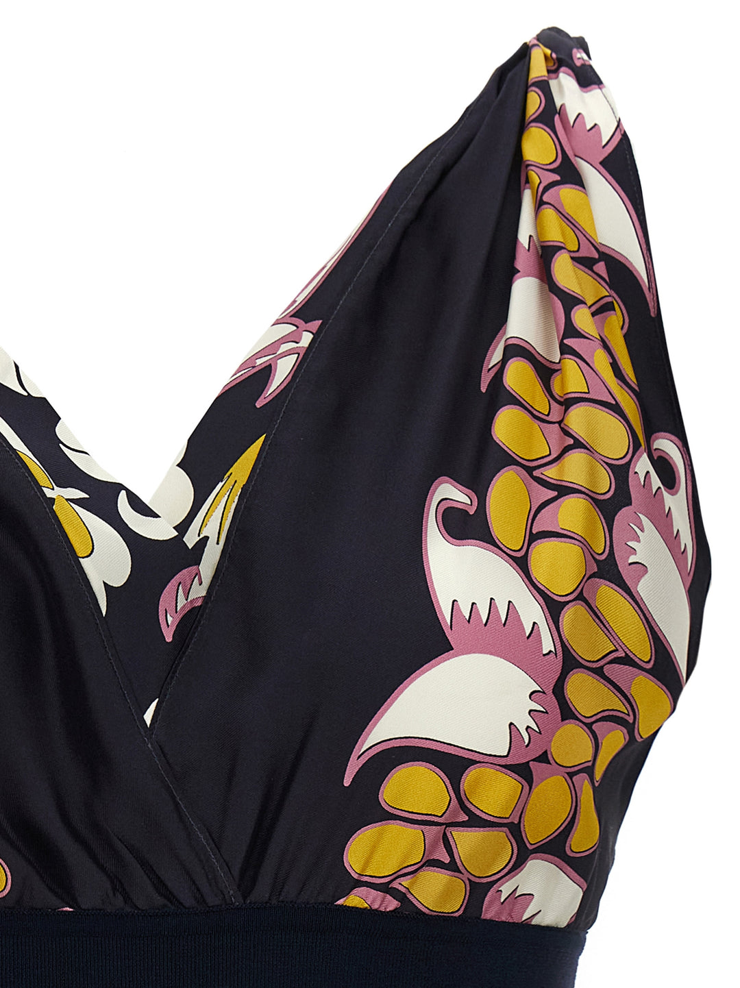 Tory Burch Printed Silk Top Top - Nero | 7d46598f7c5c1b9f91e96bb985ec1c961e1fbd1f