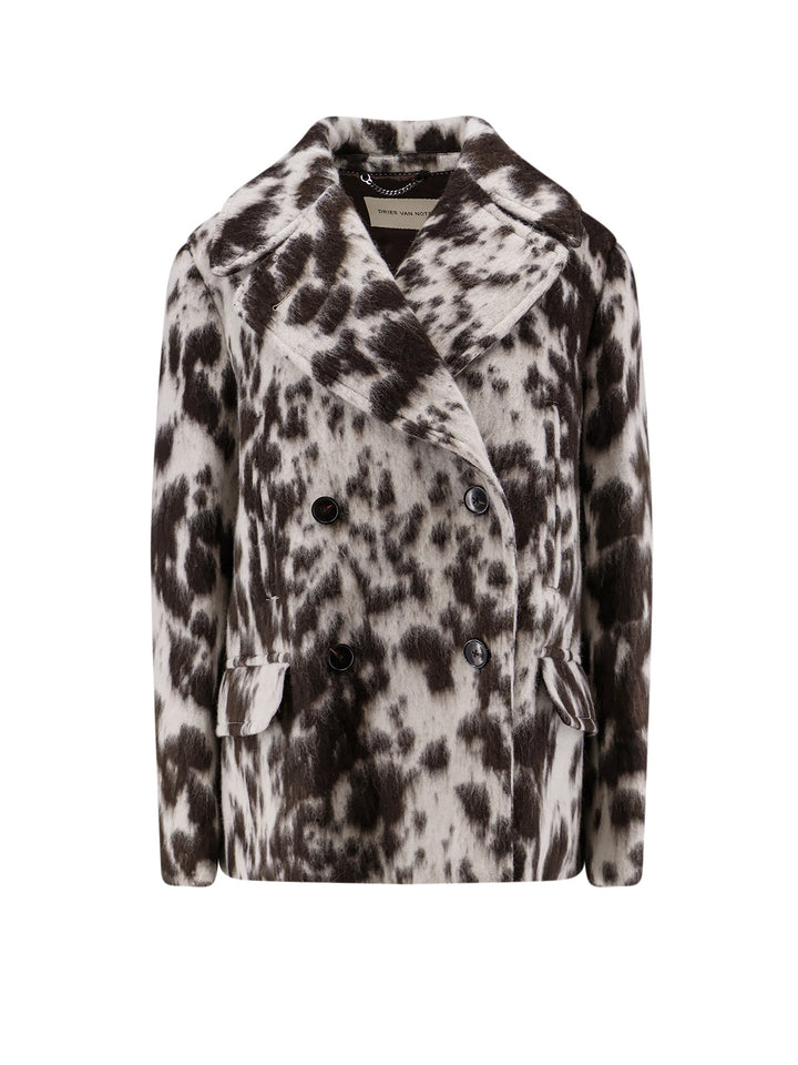 Dries Van Noten Coats - Marrone | d74a854faf2f38bea541e9d3d938ffda47b6dfc0