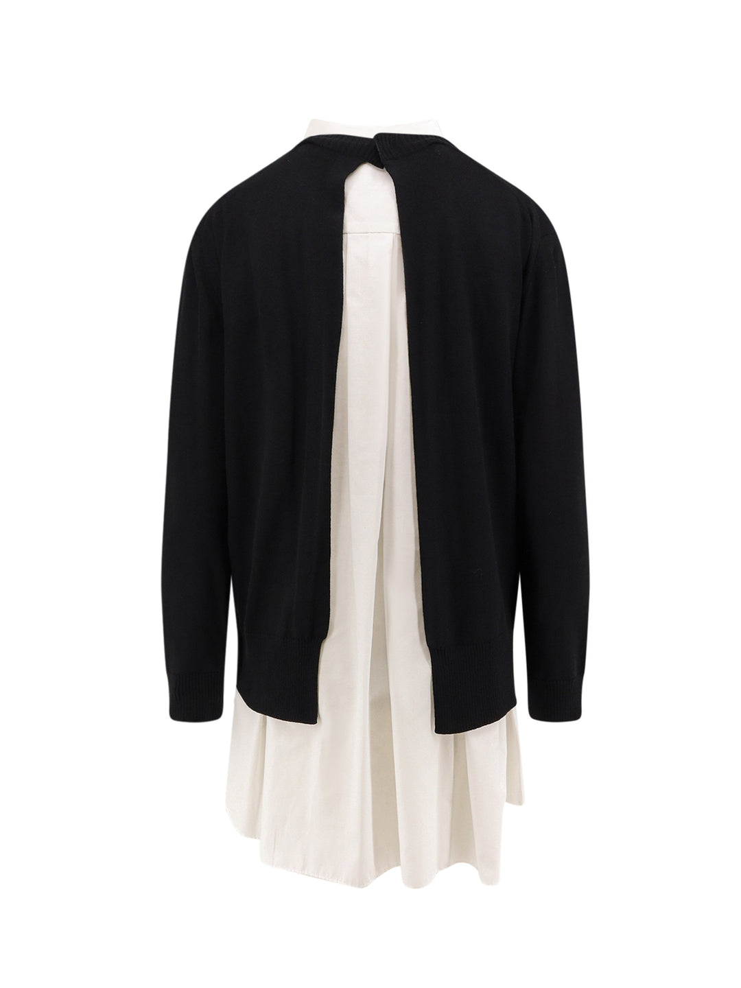 Sacai Dresses - BLACK×OFF WHITE | 6ffe1eb2f93368eba5e937b8d0fe6881d6042625