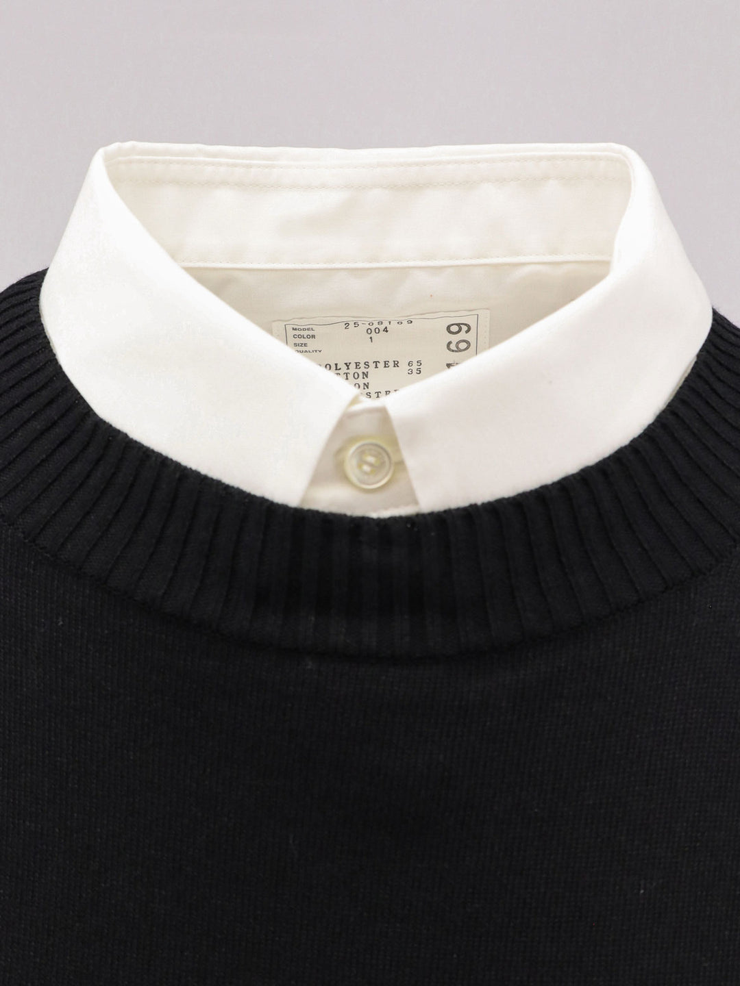 Sacai Dresses - BLACK×OFF WHITE | f370d7783133e260f232aced0f3c29e102657179