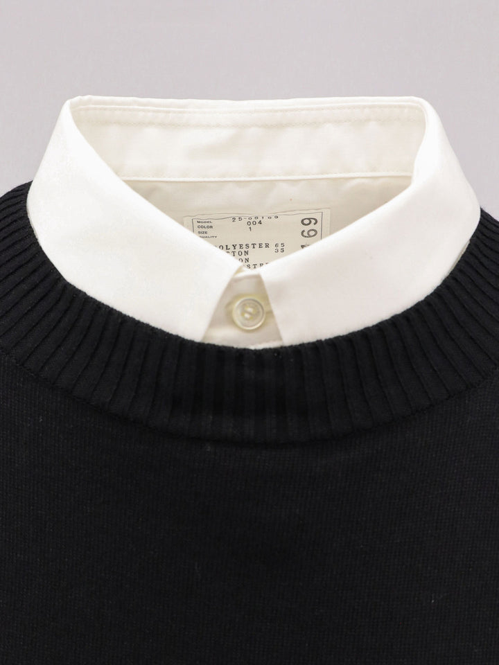 Sacai Dresses - BLACK×OFF WHITE | f370d7783133e260f232aced0f3c29e102657179