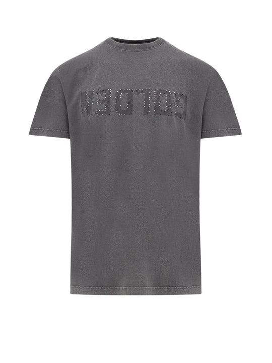 Distressed Cotton T-Shirt