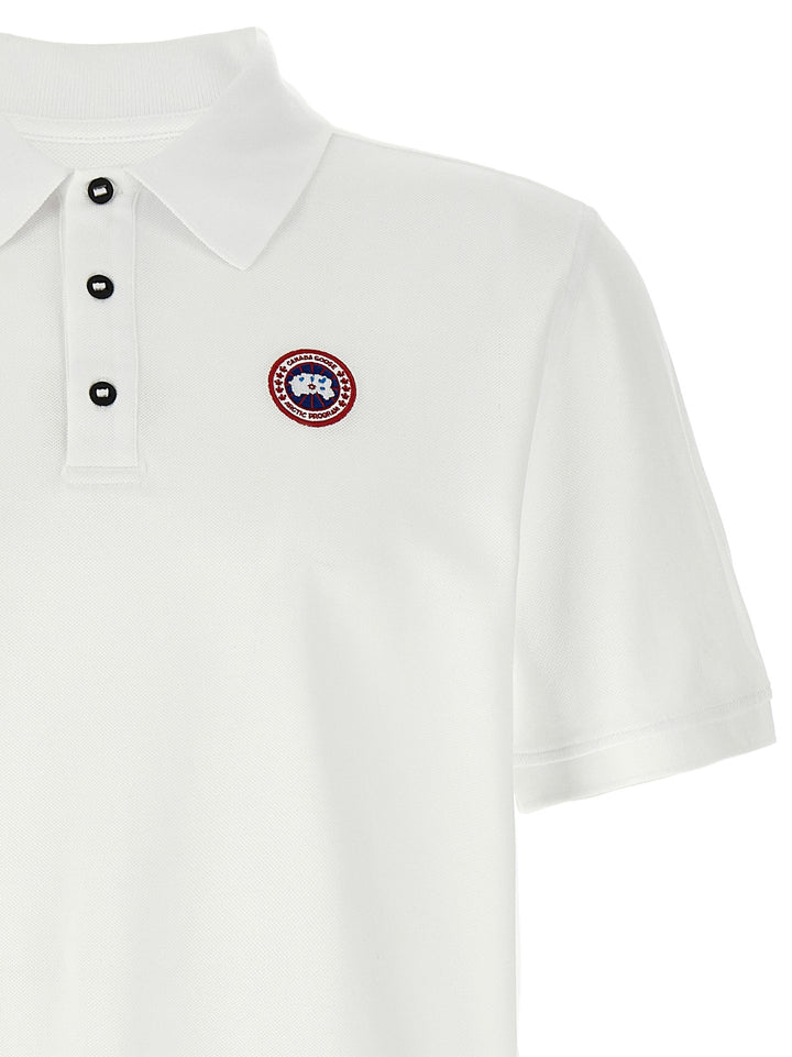 Canada Goose Beckley Polo - Bianco | 48515594f209c27c95853292c9e4494c3920a115