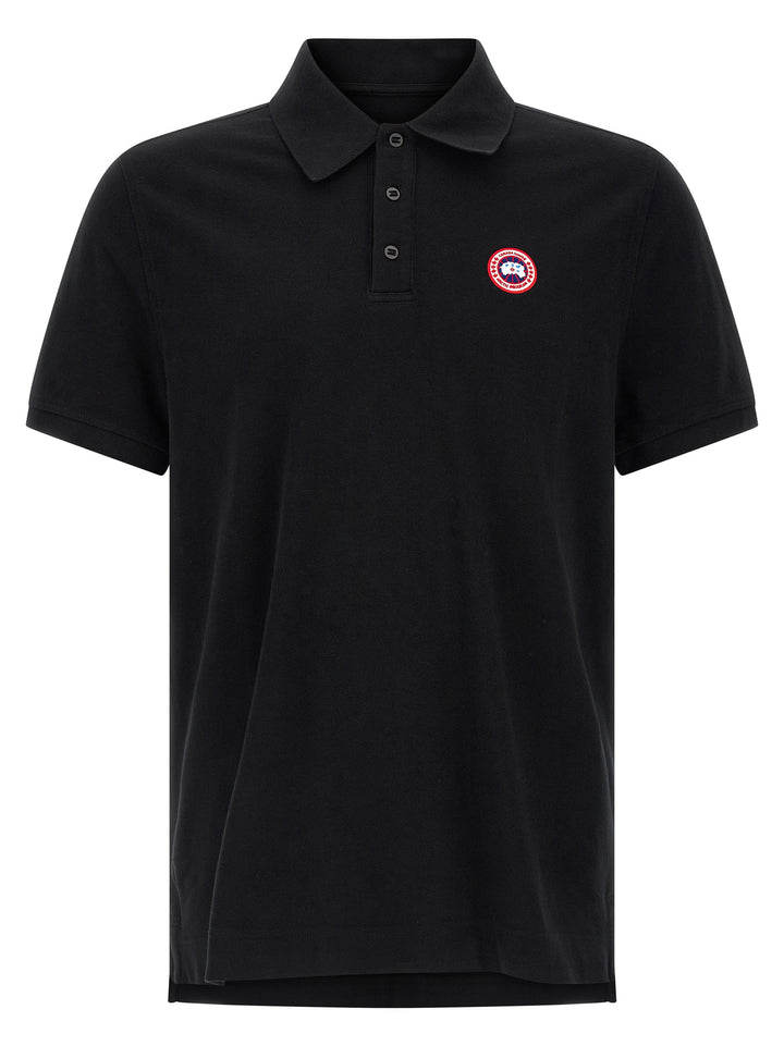 Canada Goose Becley Polo - Nero | 7e3a661b6d7aefed138af15225e0511b975b7da9