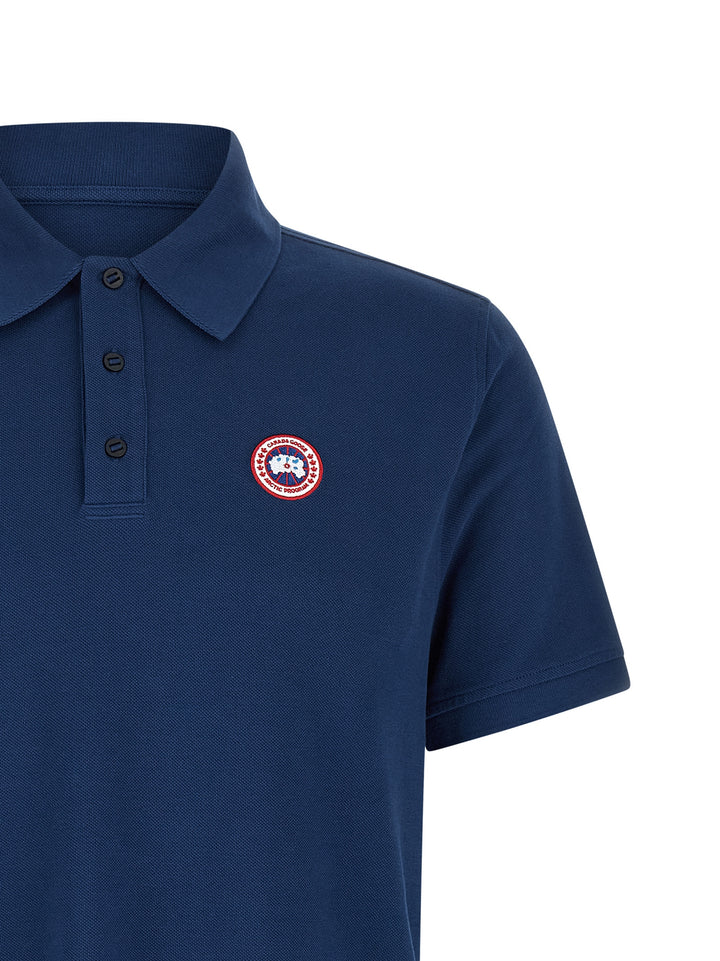 Canada Goose Beckley Polo - Blu | c5f1646b395944833c2f5c64a13e8ab8a59c4057