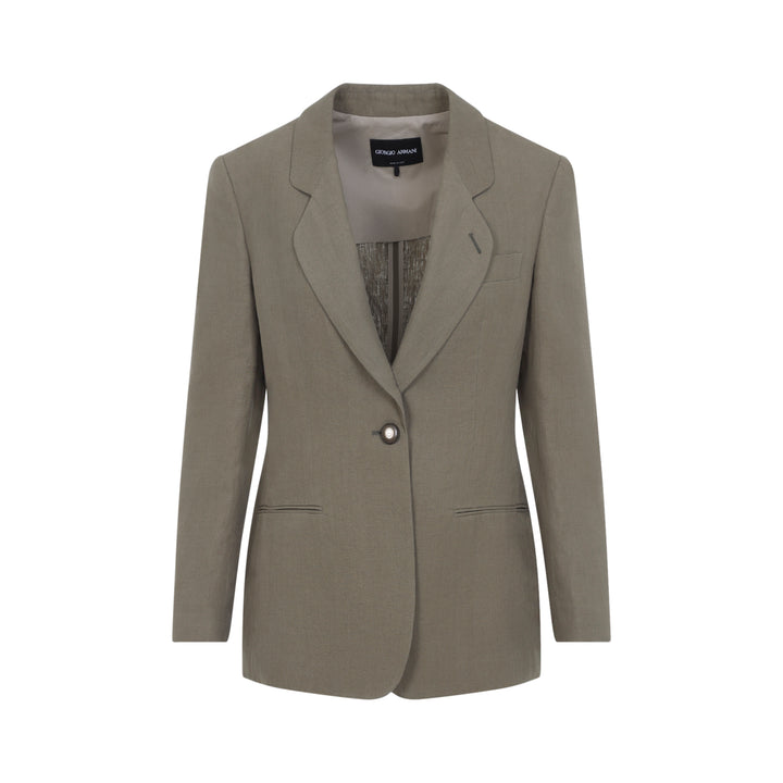 Giorgio Armani Blazer - Grey | efc15d1b526920b4a4d4e1ae8bac6eb17de1ba3e