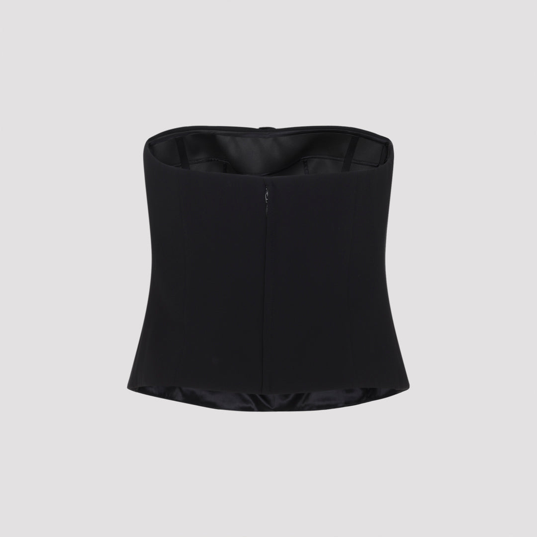 Giorgio Armani Top - Nero | a9e90bed6c19edcdacf2a3d4ac26832fe7acc4e0