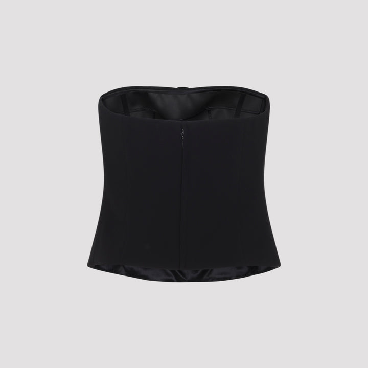 Giorgio Armani Top - Nero | a9e90bed6c19edcdacf2a3d4ac26832fe7acc4e0